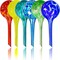 Set of 6 Plant Self Watering Globes for Indoor and Outdoor Plants
